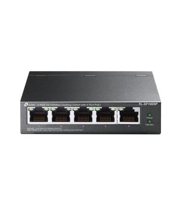 TP-Link TL-SF1005P No administrado Fast Ethernet (10 100) Energía sobre Ethernet (PoE) Negro
