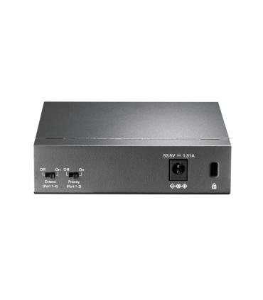 TP-Link TL-SF1005P No administrado Fast Ethernet (10 100) Energía sobre Ethernet (PoE) Negro
