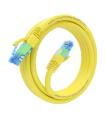 AISENS Cable De Red Latiguillo RJ45 Cat.6 UTP AWG26 CCA, Amarillo, 3.0 m
