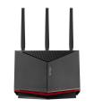 ASUS RT-BE86U router inalámbrico 10 Gigabit Ethernet Doble banda (2,4 GHz / 5 GHz) Negro