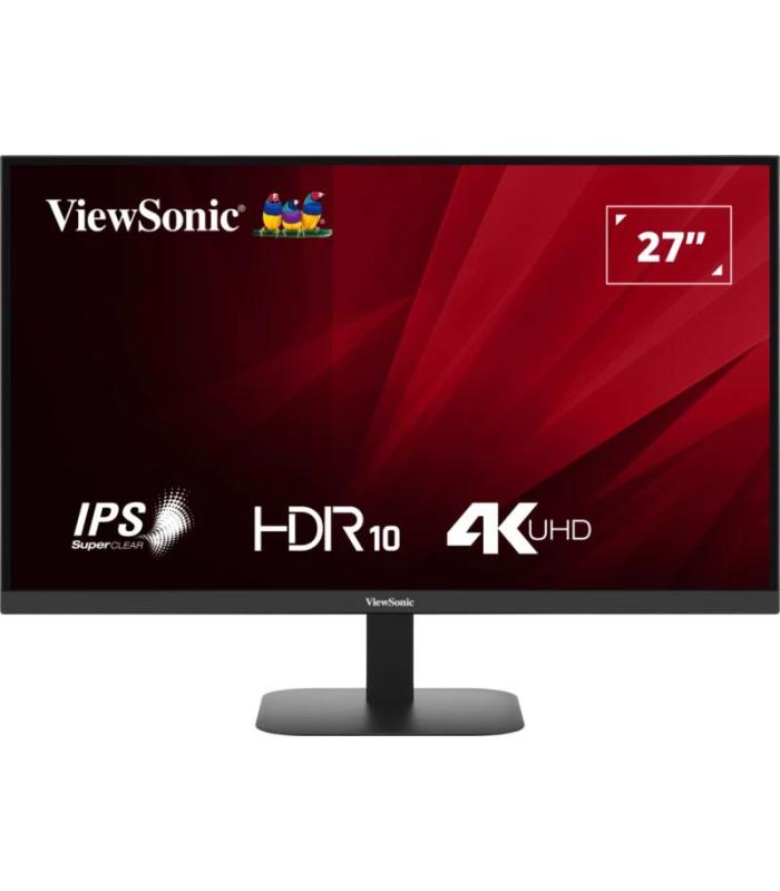 Viewsonic VA VA2708-4K-HD pantalla para PC 68,6 cm (27") 3840 x 2160 Pixeles 4K Ultra HD LED Negro