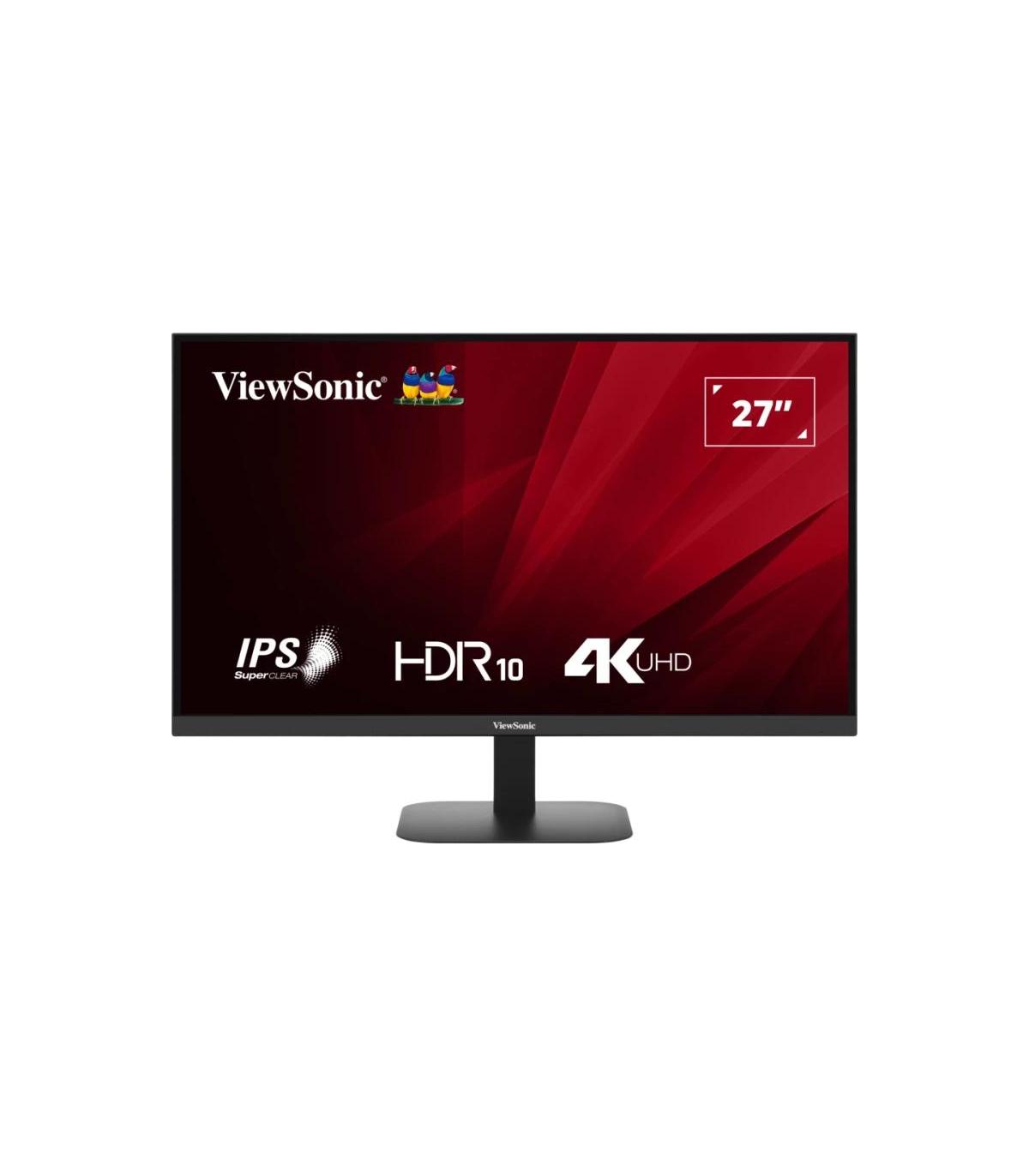 Viewsonic VA VA2708-4K-HD pantalla para PC 68,6 cm (27") 3840 x 2160 Pixeles 4K Ultra HD LED Negro