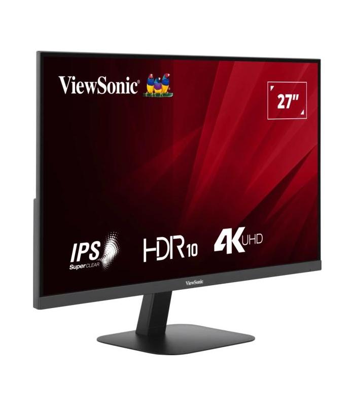 Viewsonic VA VA2708-4K-HD pantalla para PC 68,6 cm (27") 3840 x 2160 Pixeles 4K Ultra HD LED Negro