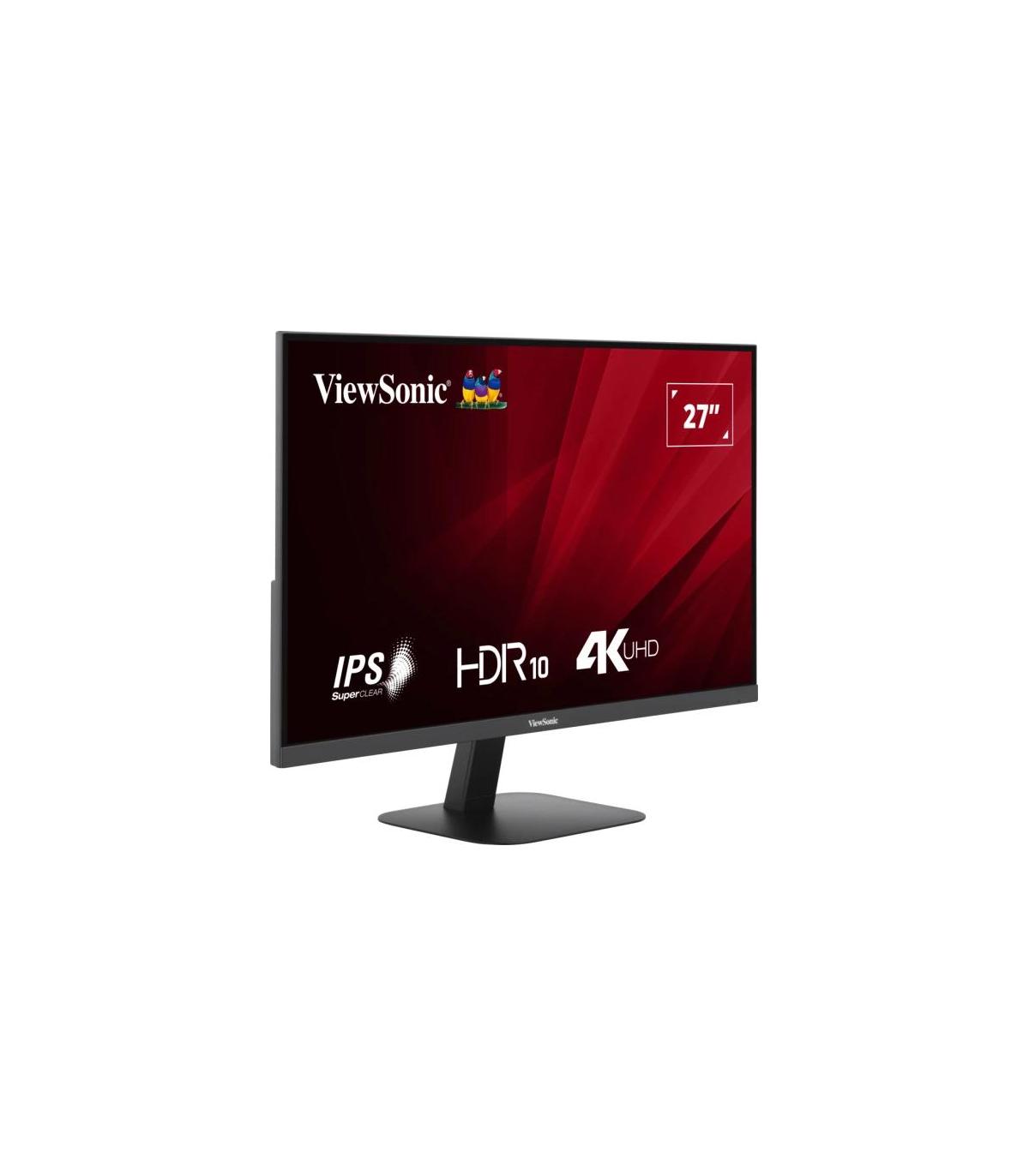 Viewsonic VA VA2708-4K-HD pantalla para PC 68,6 cm (27") 3840 x 2160 Pixeles 4K Ultra HD LED Negro