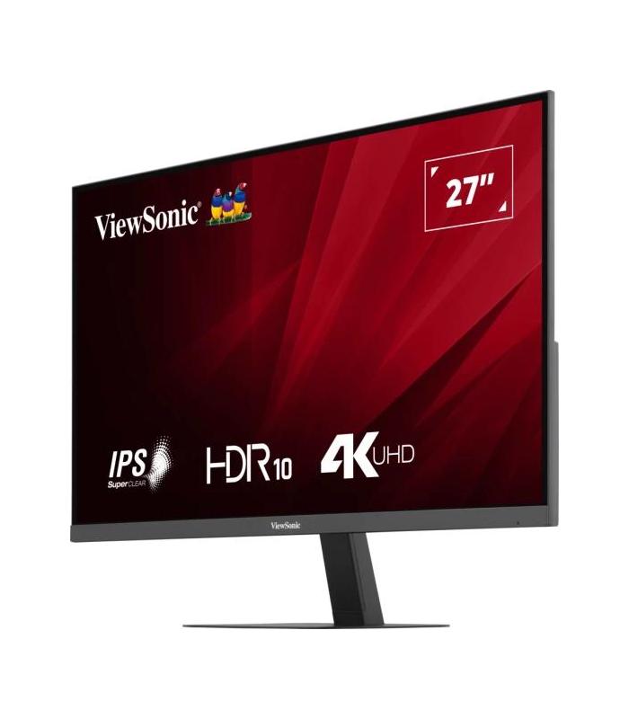 Viewsonic VA VA2708-4K-HD pantalla para PC 68,6 cm (27") 3840 x 2160 Pixeles 4K Ultra HD LED Negro