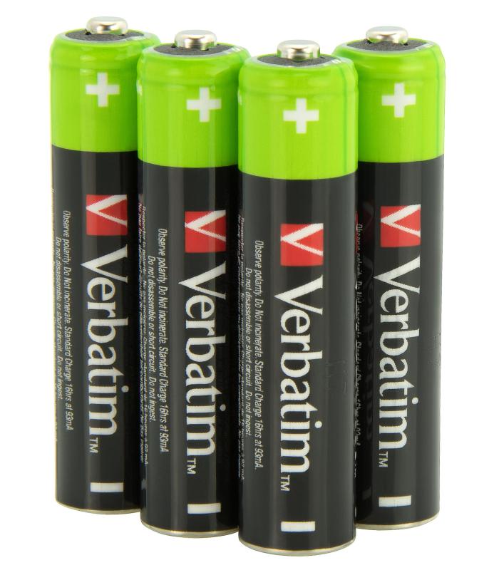 Verbatim 49514 pila doméstica Batería recargable AAA Níquel-metal hidruro (NiMH)