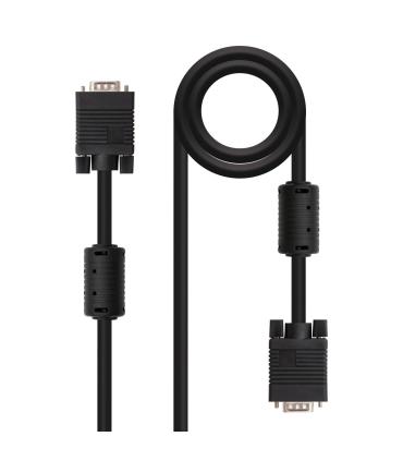 Nanocable CABLE SVGA CON FERRITA HDB15 M-HDB15 M 1.8 M