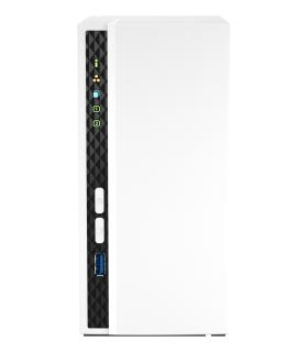 QNAP TS-233 servidor de almacenamiento NAS Mini Tower ARM Cortex-A55 2 GB 0 TB QNAP QTS Blanco