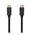 AISENS Cable DisplayPort V1.2 4K@60Hz, DP/M-DP/M, Negro, 1.0m