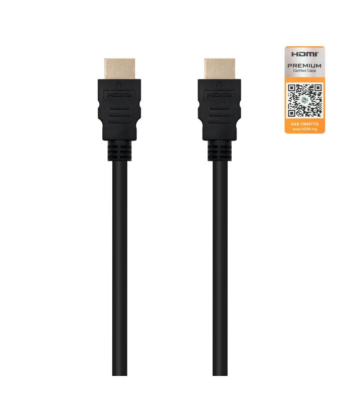 Nanocable HDMI V2.0, 1.5m cable HDMI 1,5 m HDMI tipo A (Estándar) Negro