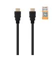 Nanocable HDMI V2.0, 1.5m cable HDMI 1,5 m HDMI tipo A (Estándar) Negro