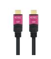 Nanocable 10.15.3715 cable HDMI 15 m HDMI tipo A (Estándar) Negro, Rosa