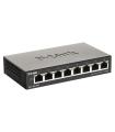 D-Link DGS-1100-08V2 Gestionado L2 Gigabit Ethernet (10 100 1000) Negro