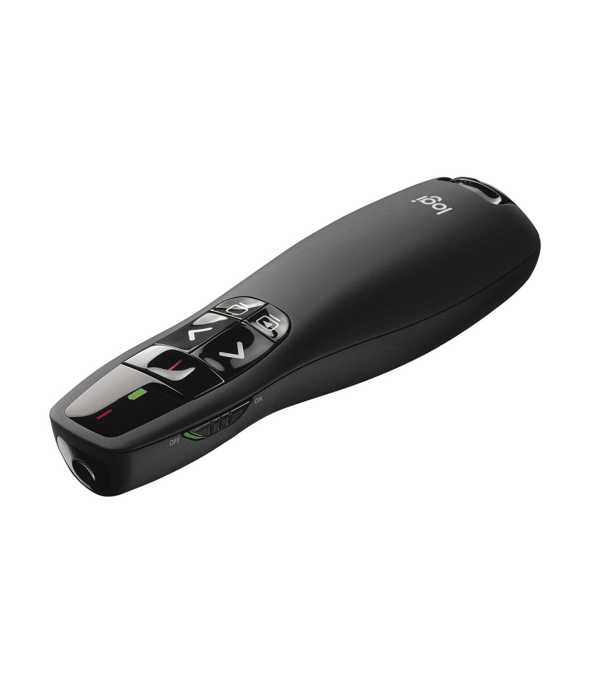 Logitech R400 apuntador inalámbricos RF Negro