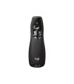 Logitech R400 apuntador inalámbricos RF Negro