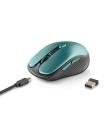 NGS - Ratn Inalmbrico EVO RUST ICE - Recargable - Botones Silenciosos - 800 1200 1600 Dpi - Verde Metalico