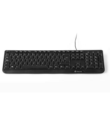 NGS - Teclado Funky V3 - Cable 1.4m - 12 Teclas Multimedia - Negro