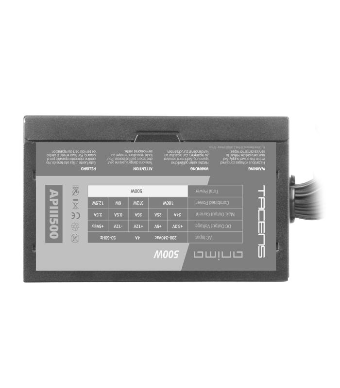 Fuente De Alimentacin Anima APIII500  500W  Ventilador 12cm