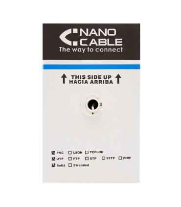 Nanocable CABLE RED RJ45 CAT.6 FTP RIGIDO AWG24, 305 M