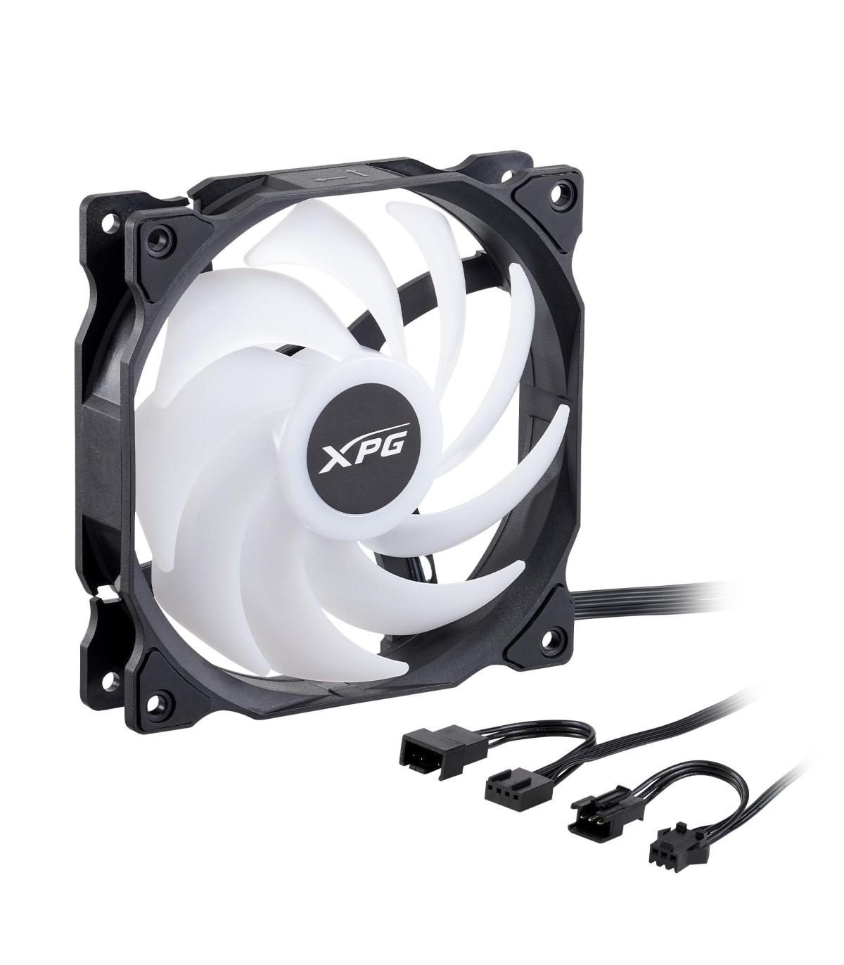 XPG VENTO R 120 ARGB PWM Carcasa del ordenador Ventilador 12 cm Negro 1 pieza(s)