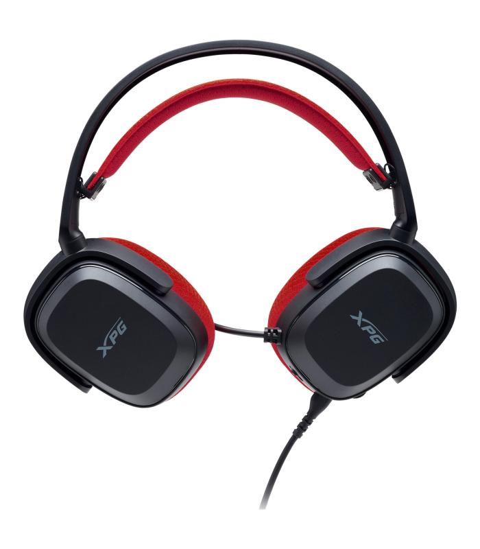 XPG PRECOG STUDIO Auriculares Alámbrico Diadema Juego USB Tipo C Negro, Rojo
