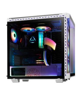 XPG BATTLECRUISER Midi Tower Negro, Blanco