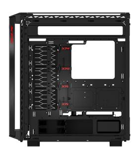 XPG BATTLECRUISER II ST Midi Tower Negro