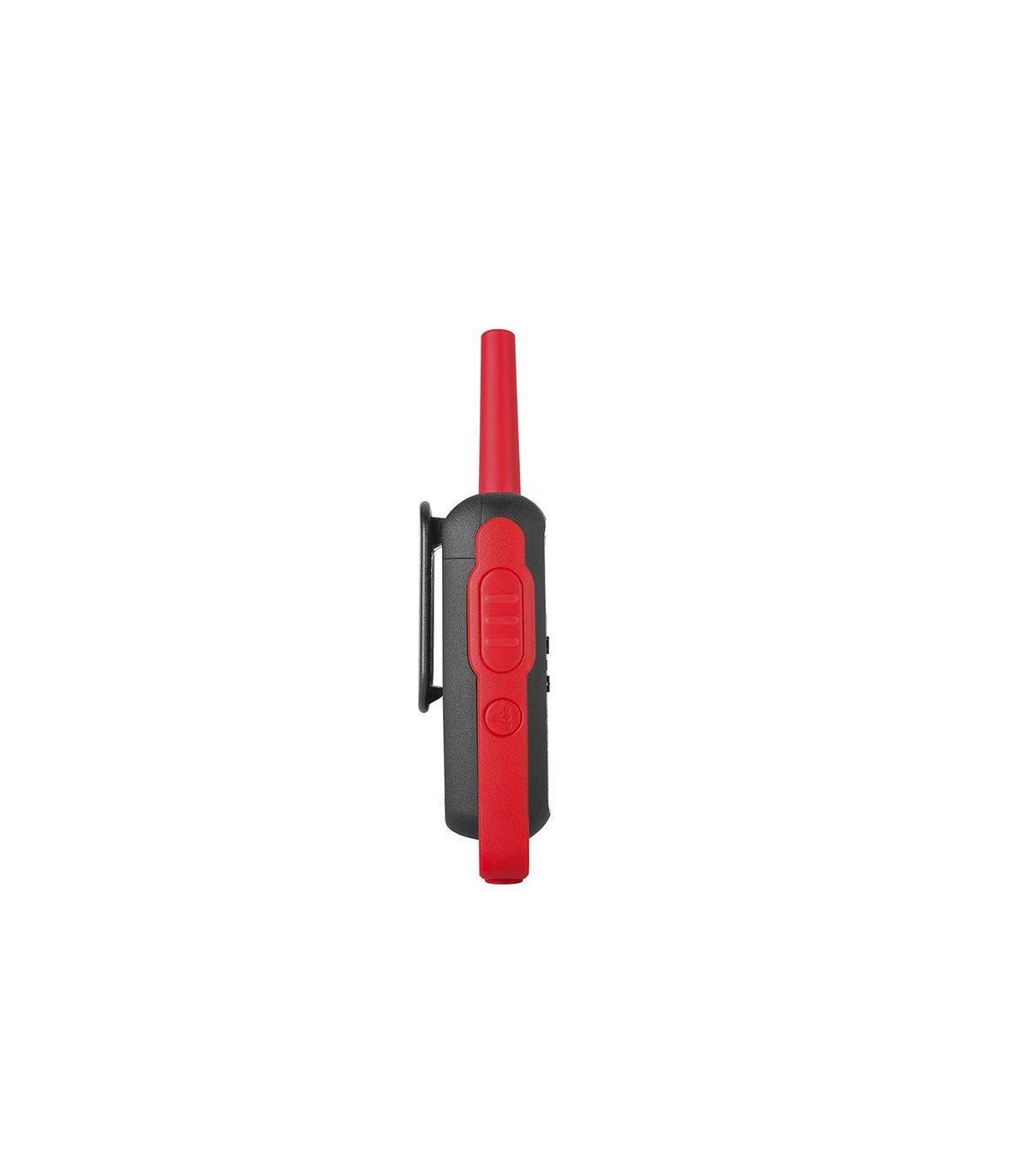 Motorola TALKABOUT T62 two-way radios 16 canales 12500 MHz Negro, Rojo