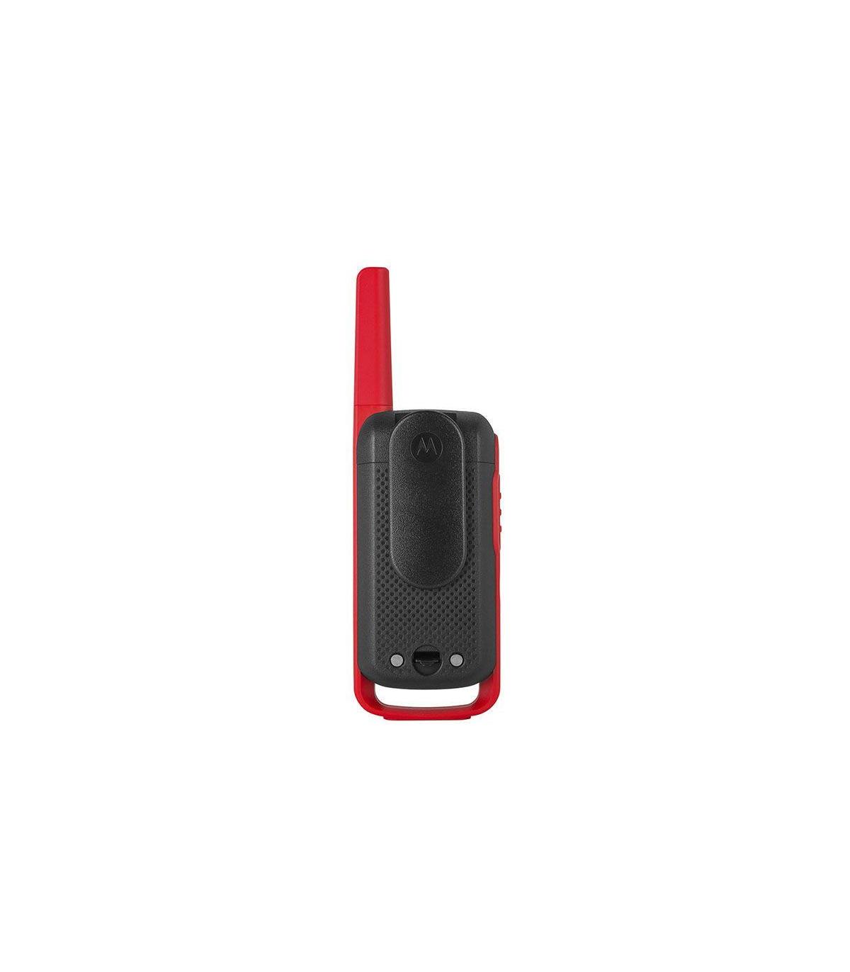 Motorola TALKABOUT T62 two-way radios 16 canales 12500 MHz Negro, Rojo