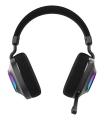 Hiditec VORTEX Auriculares Inalámbrico y alámbrico Diadema Juego USB Tipo C Bluetooth Negro