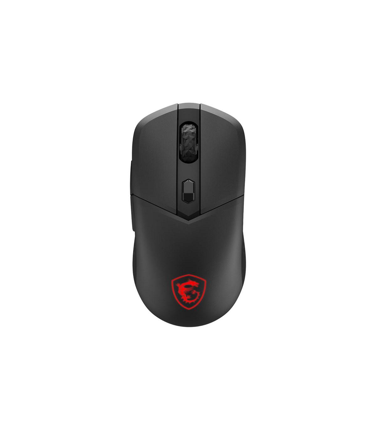 MSI VERSA 300 ELITE WIRELESS ratón Juego mano derecha RF Wireless + Bluetooth + USB Type-C Óptico 26000 DPI