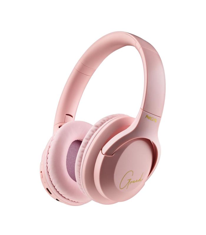 AURICULAR NGS BLUETOOTH 5.1 HEADPHONE ARTICA GREED ROSA