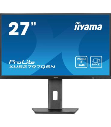 iiyama ProLite XUB2797QSN-B2 pantalla para PC 68,6 cm (27") 2560 x 1440 Pixeles 2K Ultra HD LED Negro
