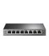 TP-Link TL-SG108PE Gestionado L2 Gigabit Ethernet (10 100 1000) Energía sobre Ethernet (PoE) Negro