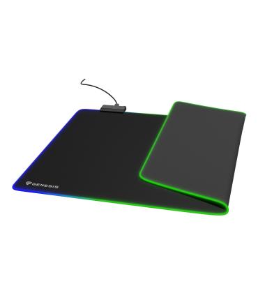 GENESIS Boron 500 XXL RGB Alfombrilla de ratón para juegos Negro
