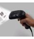 Ewent EW3410 lector de código de barras Lector de códigos de barras portátil 1D 2D LED Negro