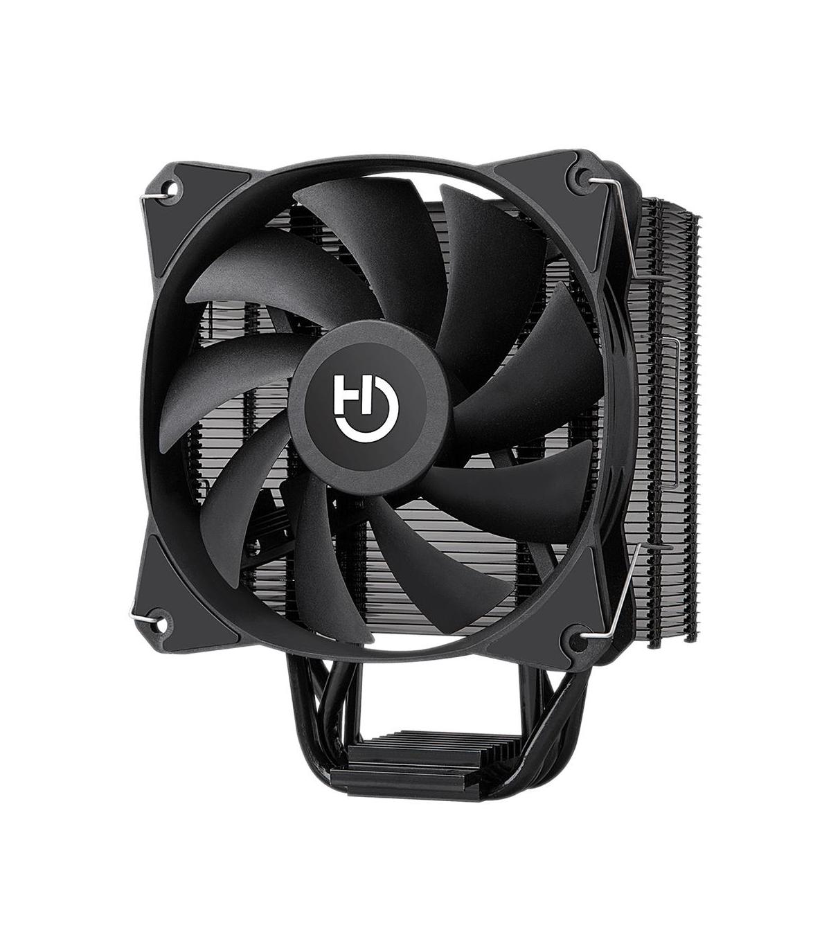 Hiditec C12 PWM Procesador Enfriador 12 cm Negro