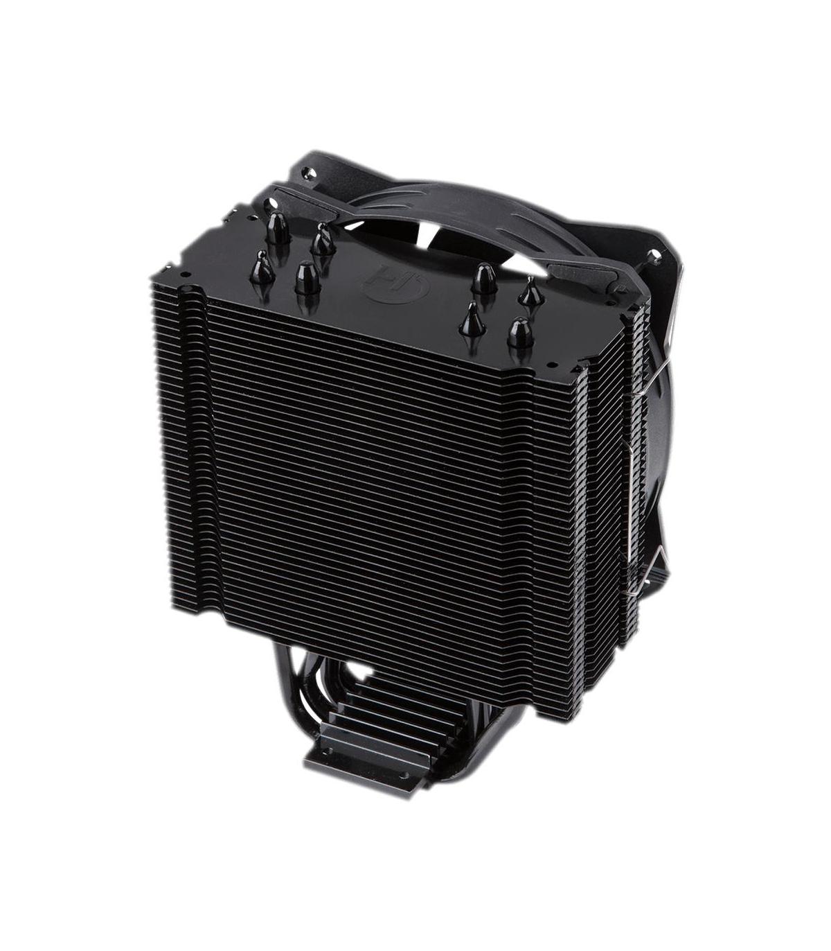 Hiditec C12 PWM Procesador Enfriador 12 cm Negro