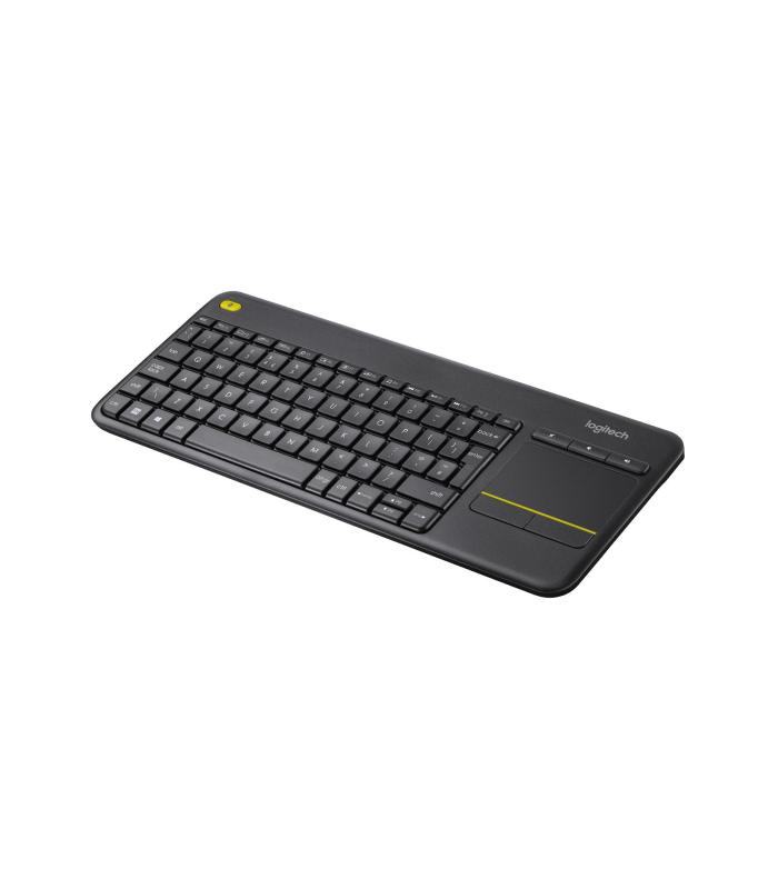 Logitech K400 Plus Tv teclado Hogar RF inalámbrico QWERTY Español Negro