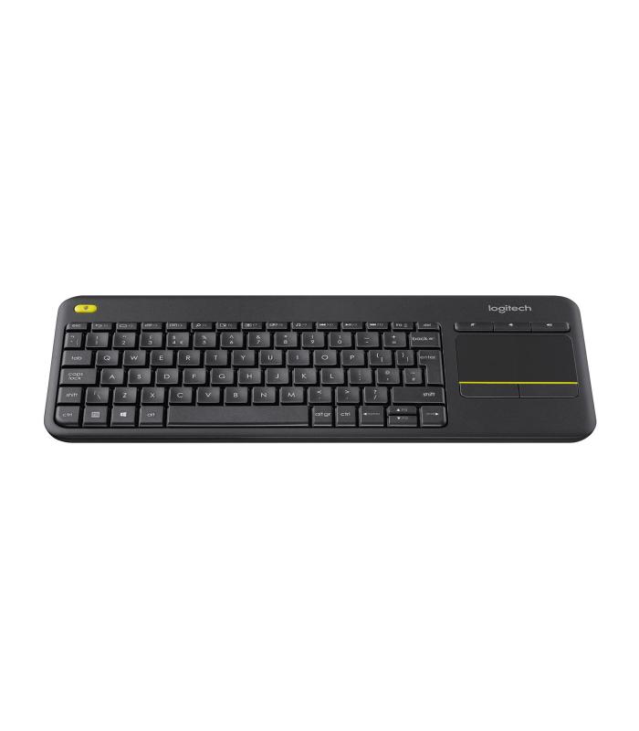 Logitech K400 Plus Tv teclado Hogar RF inalámbrico QWERTY Español Negro