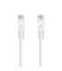 Nanocable Cable de red latiguillo RJ45 LSZH Cat.6A UTP AWG24, Blanco, 3.0m