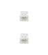 Nanocable Cable de red latiguillo RJ45 LSZH Cat.6A UTP AWG24, Blanco, 3.0m