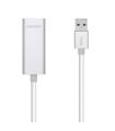 AISENS Conversor USB 3.0 A Ethernet Gigabit 10 100 1000 Mbps, 15 cm