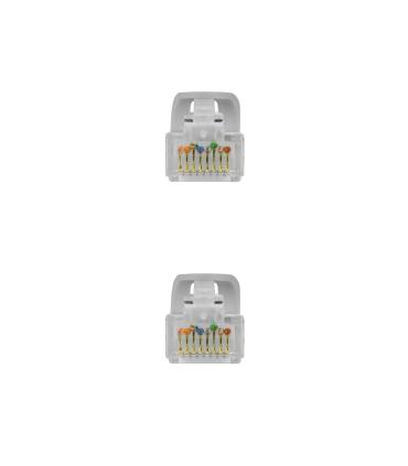 Nanocable Cable de red latiguillo RJ45 LSZH Cat.6A UTP AWG24, Gris, 2.0 m