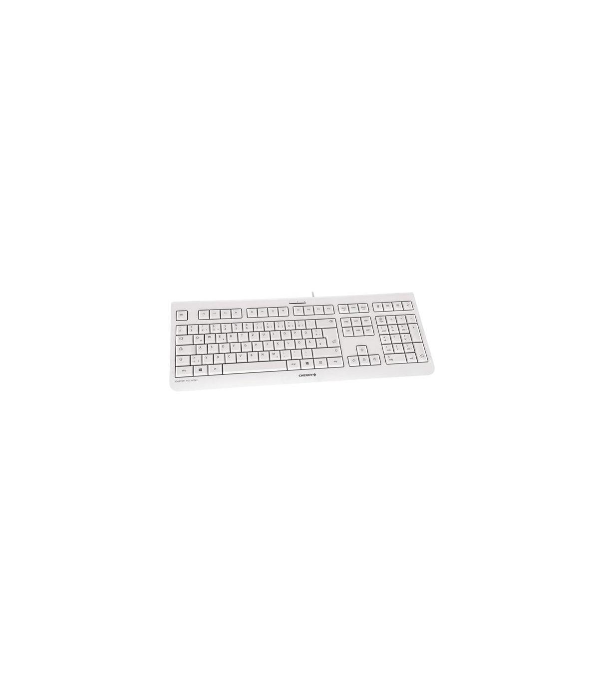 CHERRY KC 1000 teclado Universal USB Español Gris
