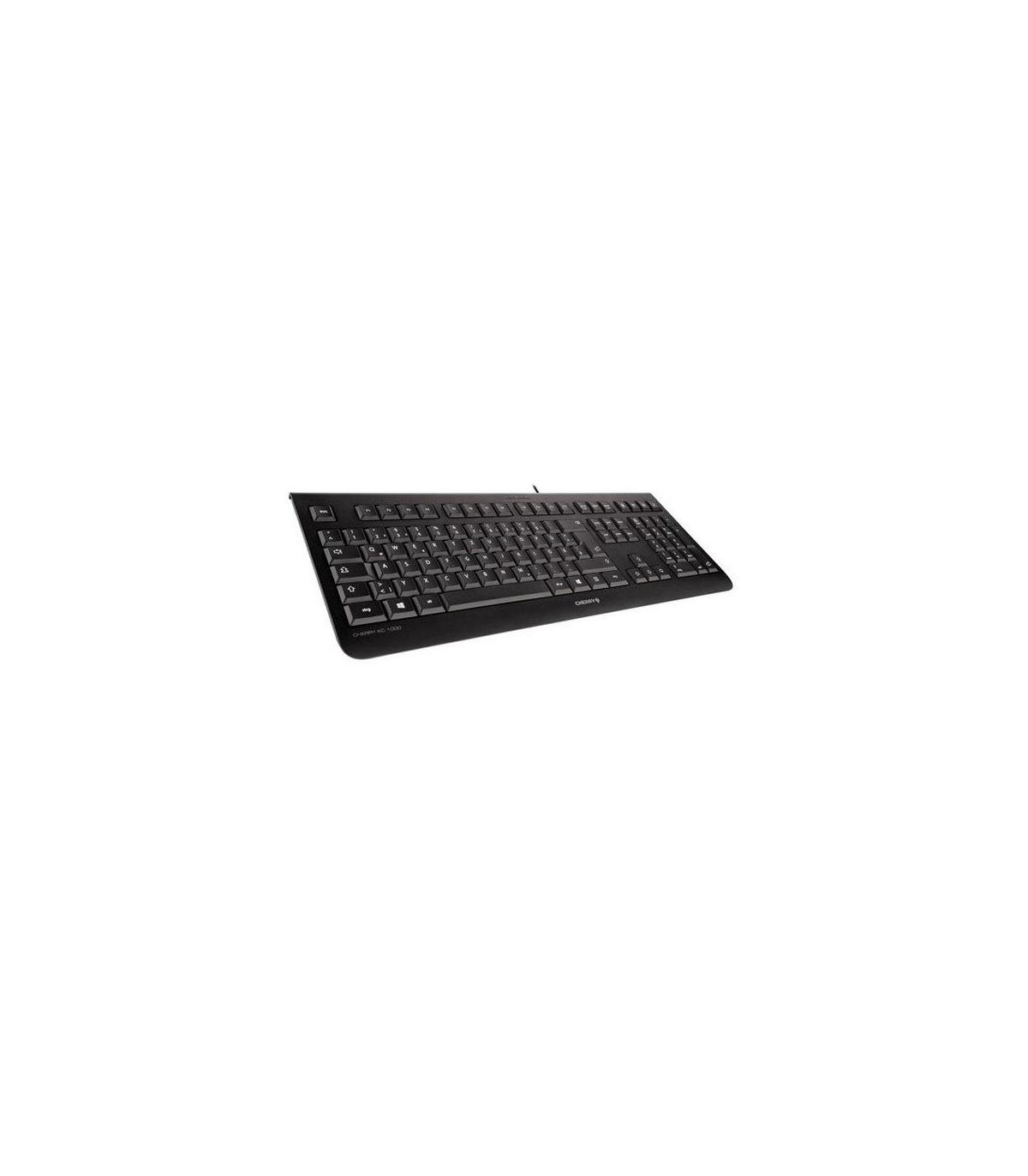 CHERRY KC 1000 teclado Oficina USB QWERTY Español Negro