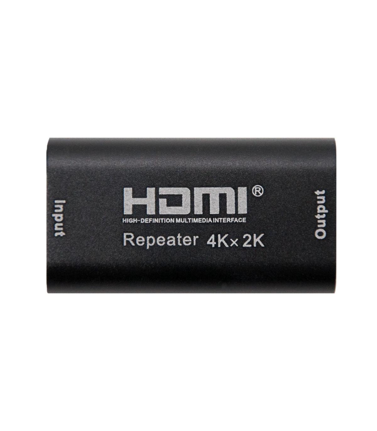 Nanocable Repetidor HDMI, A H-A H, Negro