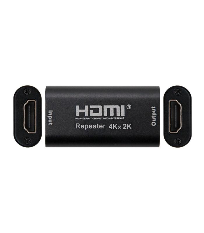 Nanocable Repetidor HDMI, A H-A H, Negro
