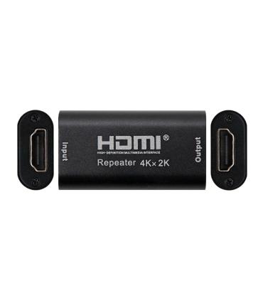 Nanocable Repetidor HDMI, A H-A H, Negro