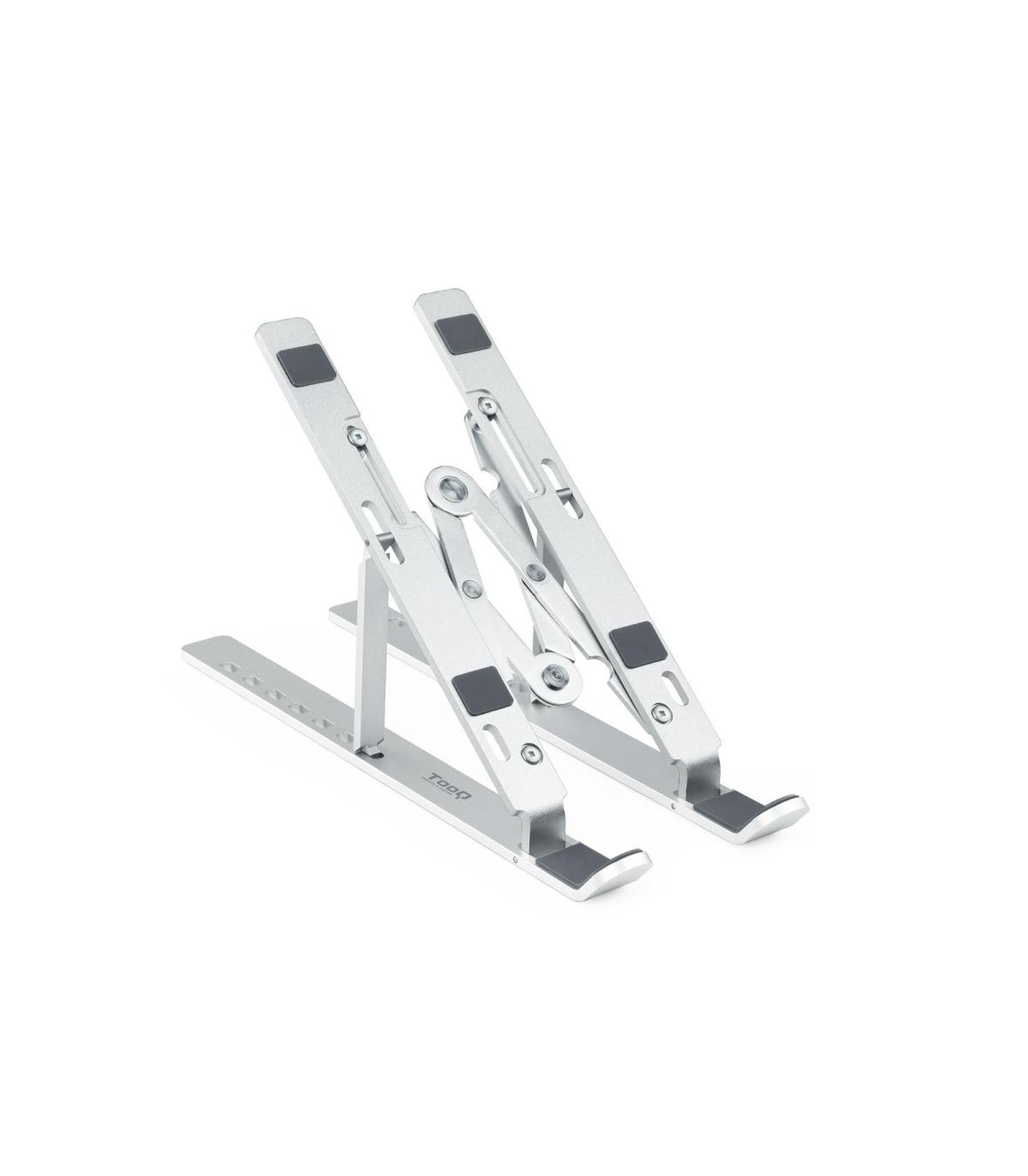 TooQ TQLRS0033-AL soporte para ordenador portátil Soporte para ordenador portátil y tableta Plata 38,1 cm (15")